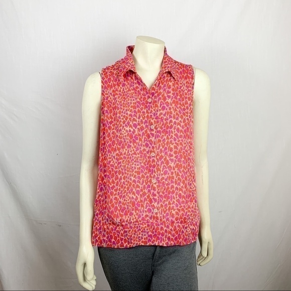 CAbi #3270 Heartbreaker Blouse Red Size S - Picture 3 of 8